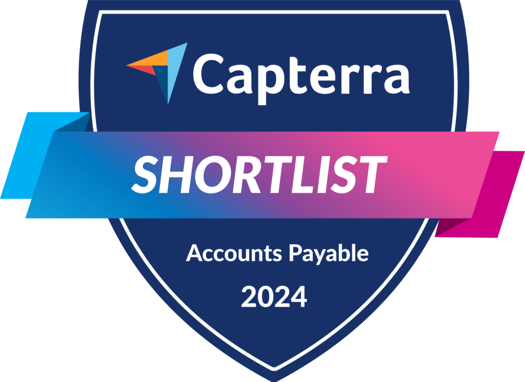 2024 Capterra Shortlist Award for Accounts Payable