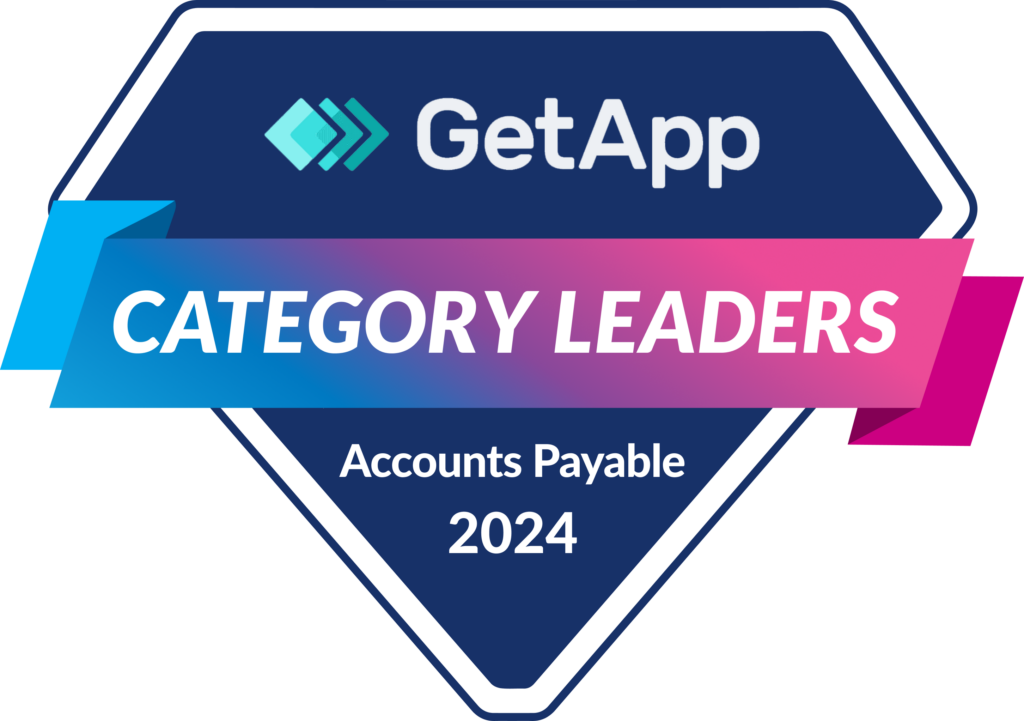 2024 GetApp Category Leaders Award for Accounts Payable