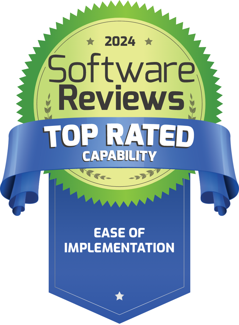Stampli Top Rated Capability Award: Ease of Implementation